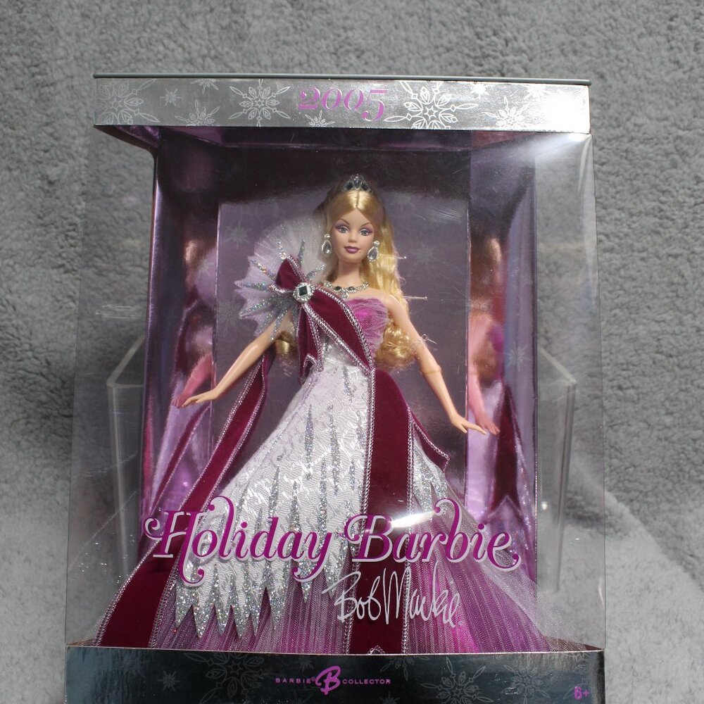 Holiday Barbie 2005 Bob Mackie Barbie Collector #G8058 Blonde NIB Sealed